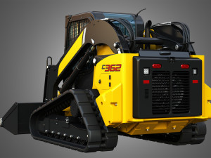 C362 Compact Track Loader - Bucket 3D Model