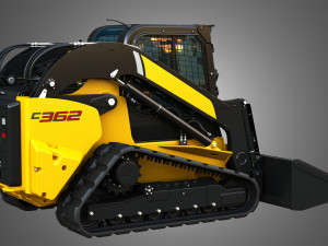 C362 Compact Track Loader - Bucket 3D Model