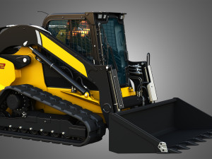 C362 Compact Track Loader - Bucket 3D Model