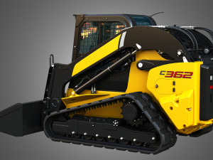 C362 Compact Track Loader - Bucket 3D Model
