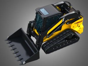 C362 Compact Track Loader - Bucket 3D Model