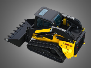 C362 Compact Track Loader - Bucket 3D Model