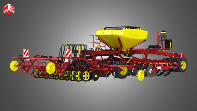 Vaderstad Spirit R300S Modèle 3D .c4d .max .obj .3ds .fbx .stl .blend 