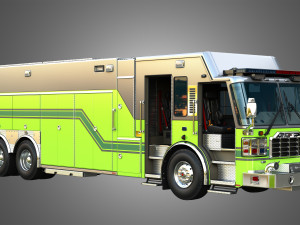 Ferrara Fire Apparatus - Heavy Rescue Model 3D