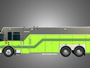 Ferrara Fire Apparatus - Heavy Rescue Model 3D