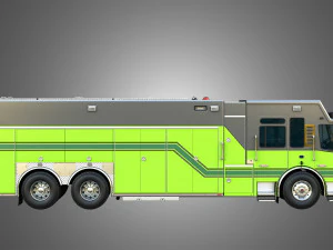 Ferrara Fire Apparatus - Heavy Rescue 3D Model