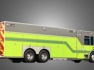 Ferrara Fire Apparatus - Heavy Rescue 3D Model