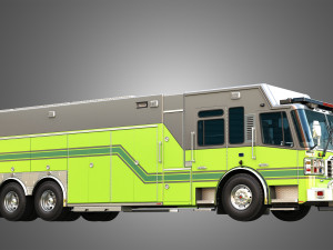 Ferrara Fire Apparatus - Heavy Rescue Model 3D