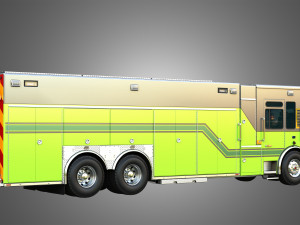 Ferrara Fire Apparatus - Heavy Rescue Model 3D