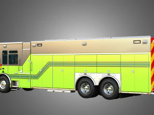 Ferrara Fire Apparatus - Heavy Rescue 3D Model