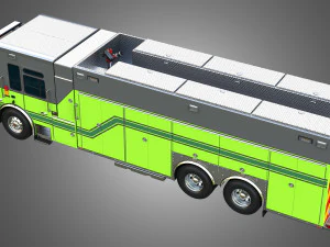Ferrara Fire Apparatus - Heavy Rescue 3D Model