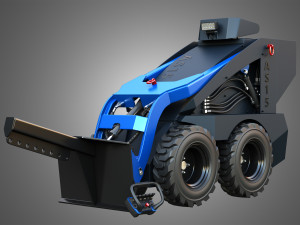 AS15 - Mini Skid Steer - Lifting Arm Modello 3D