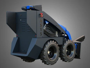 AS15 - 미니 스키드 스티어 - 리프팅 암 3D 모델