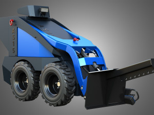 AS15 - Mini Skid Steer - Lifting Arm Modello 3D
