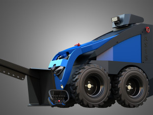 AS15 - Mini Skid Steer - Lifting Arm Modello 3D