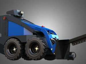 AS15 - Mini Skid Steer - Lifting Arm Modello 3D