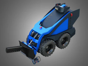 AS15 - 미니 스키드 스티어 - 리프팅 암 3D 모델