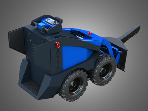 AS15 - Mini Skid Steer - Lifting Arm Modello 3D