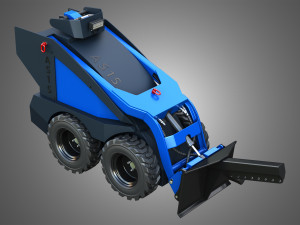 AS15 - Mini Skid Steer - Lifting Arm Modello 3D