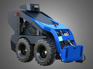 AS15 - Mini Skid Steer Modelo 3D