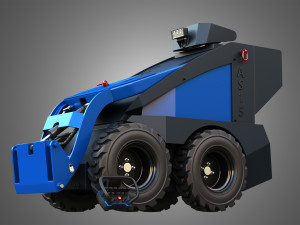 AS15 - Mini Skid Steer Modelo 3D