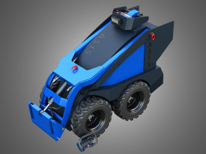 AS15 - Mini Skid Steer Modelo 3D