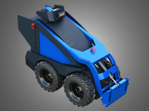AS15 - Mini Skid Steer 3D Model