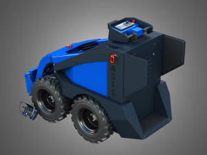 AS15 - Mini Skid Steer Modelo 3D