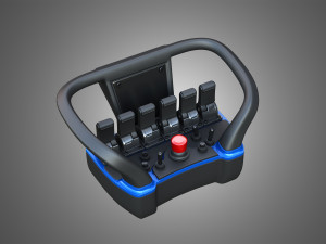 AS15 - Mini Skid Steer Modelo 3D