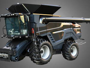 IDEAL - Combine Harvester - without Harvester Header Modelo 3D
