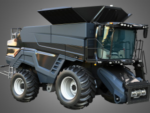 IDEAL - Combine Harvester - without Harvester Header 3D Model