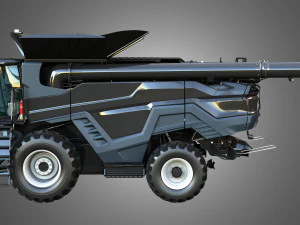 IDEAL - Combine Harvester - without Harvester Header 3D Model