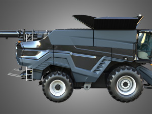 IDEAL - Combine Harvester - without Harvester Header 3D Model