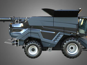 IDEAL - Combine Harvester - without Harvester Header 3D Model