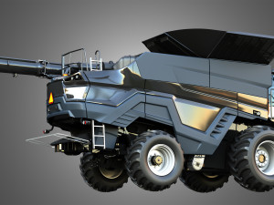 IDEAL - Combine Harvester - without Harvester Header 3D Model