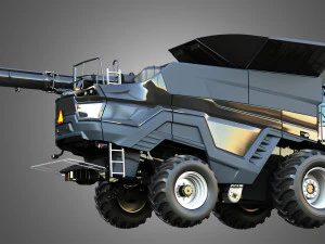 IDEAL - Combine Harvester - without Harvester Header 3D Model