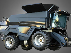IDEAL - Combine Harvester - without Harvester Header 3D Model