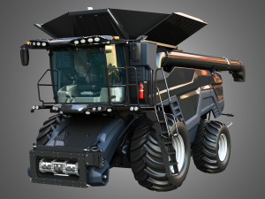 IDEAL - Combine Harvester - without Harvester Header 3D Model