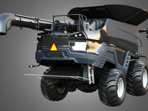 IDEAL - Combine Harvester - without Harvester Header 3D Model