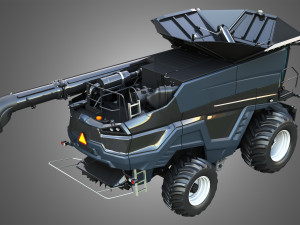 IDEAL - Combine Harvester - without Harvester Header 3D Model