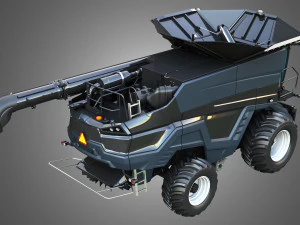 IDEAL - Combine Harvester - without Harvester Header 3D Model