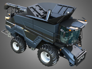 IDEAL - Combine Harvester - without Harvester Header 3D Model