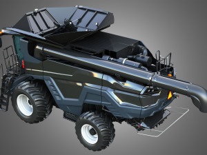 IDEAL - Combine Harvester - without Harvester Header 3D Model