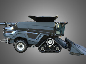IDEAL - Combine Harvester - Corn Harvester Head 3Dモデル