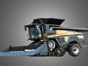 IDEAL - Combine Harvester - Corn Harvester Head 3Dモデル