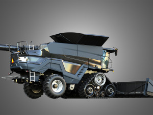 IDEAL - Combine Harvester - Corn Harvester Head 3Dモデル