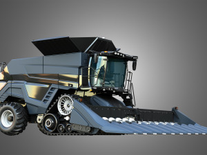 IDEAL - Combine Harvester - Corn Harvester Head 3Dモデル