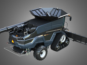 IDEAL - Combine Harvester - Corn Harvester Head 3Dモデル