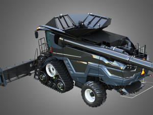 IDEAL - Combine Harvester - Corn Harvester Head 3Dモデル