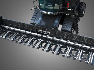 IDEAL - Combine Harvester - Corn Harvester Head 3Dモデル
